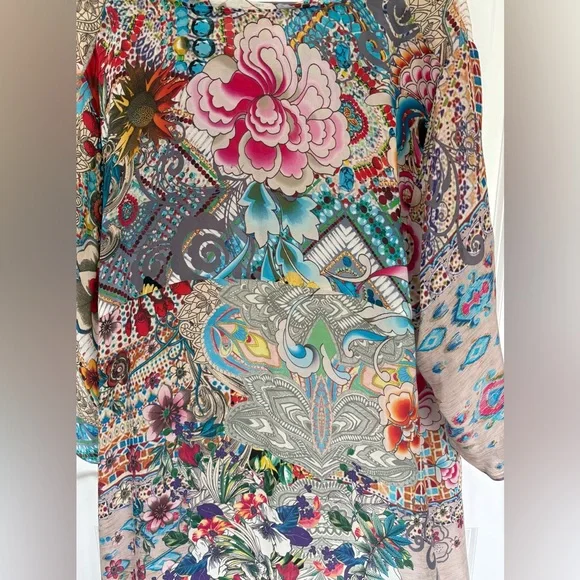 NWT Vintage Johnny Was Top - Picture 4 of 11